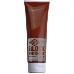 Farba, tusz do linorytu Block Printing Ink - Essdee - Burnt Sienna, 300 ml