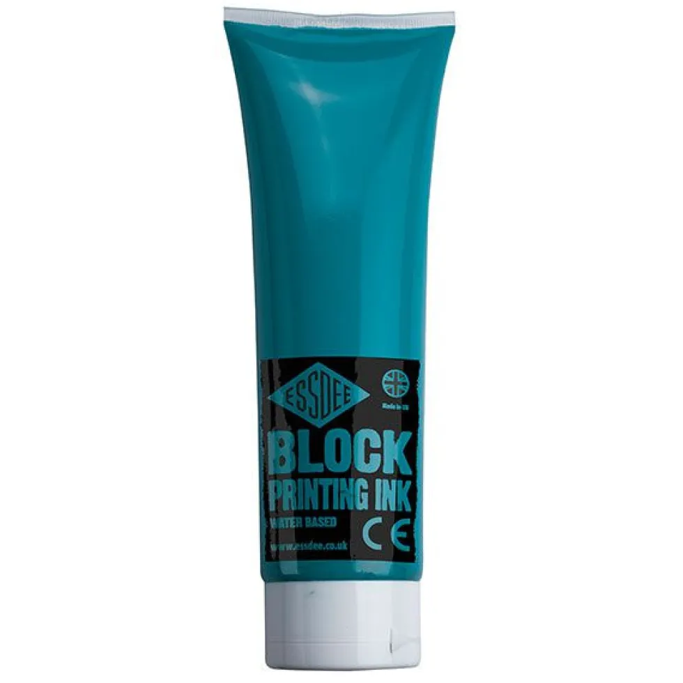 Farba, tusz do linorytu Block Printing Ink - Essdee - Turquoise, 300 ml