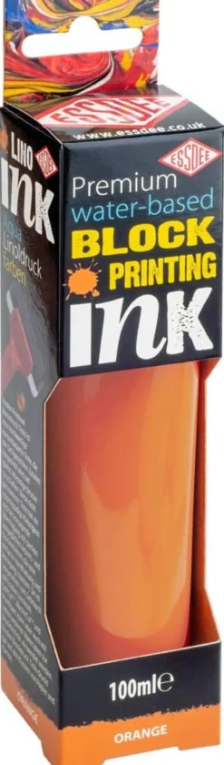 Farba, tusz do linorytu Ink - Essdee - Orange, 100 ml