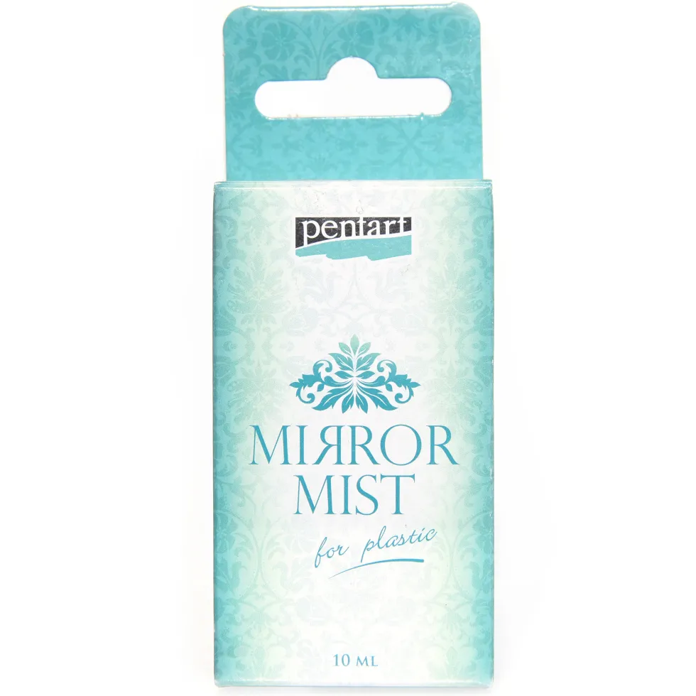 Farba w sprayu do plastiku - Pentart - efekt lustra, 10 ml
