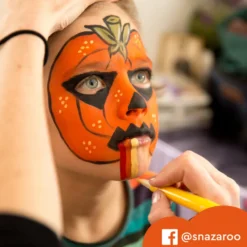 Farby do malowania twarzy w pędzelku, Fantasy - Snazaroo - 3 szt.