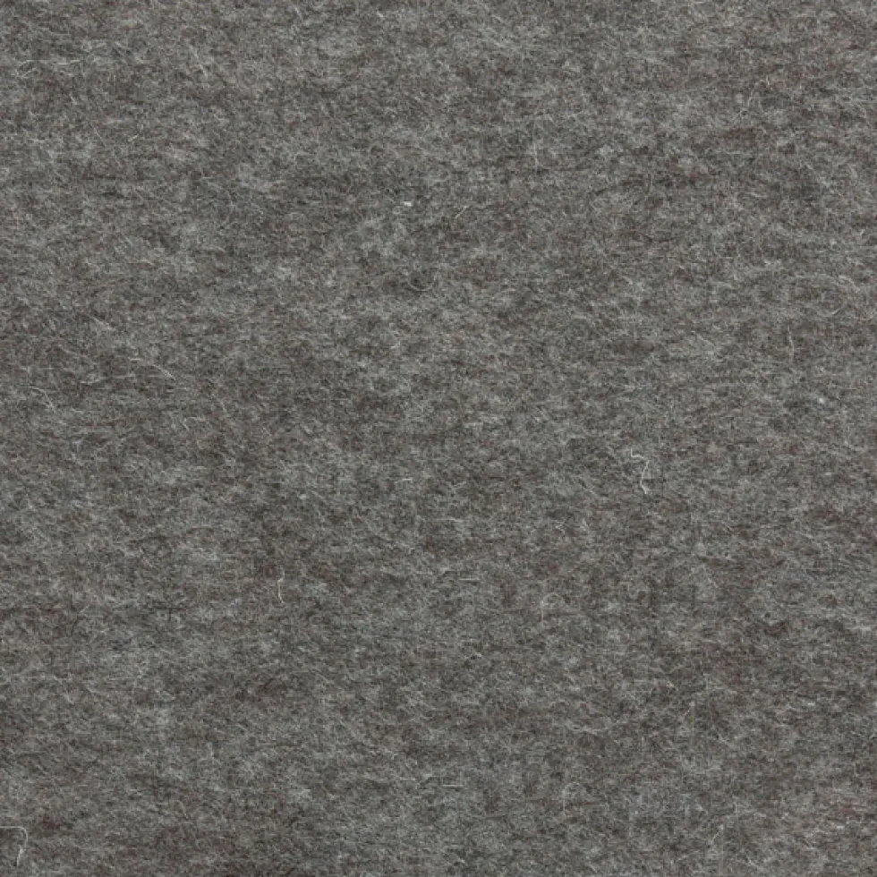 Filc wełniany A4 - brązowy melanż, 1 mm