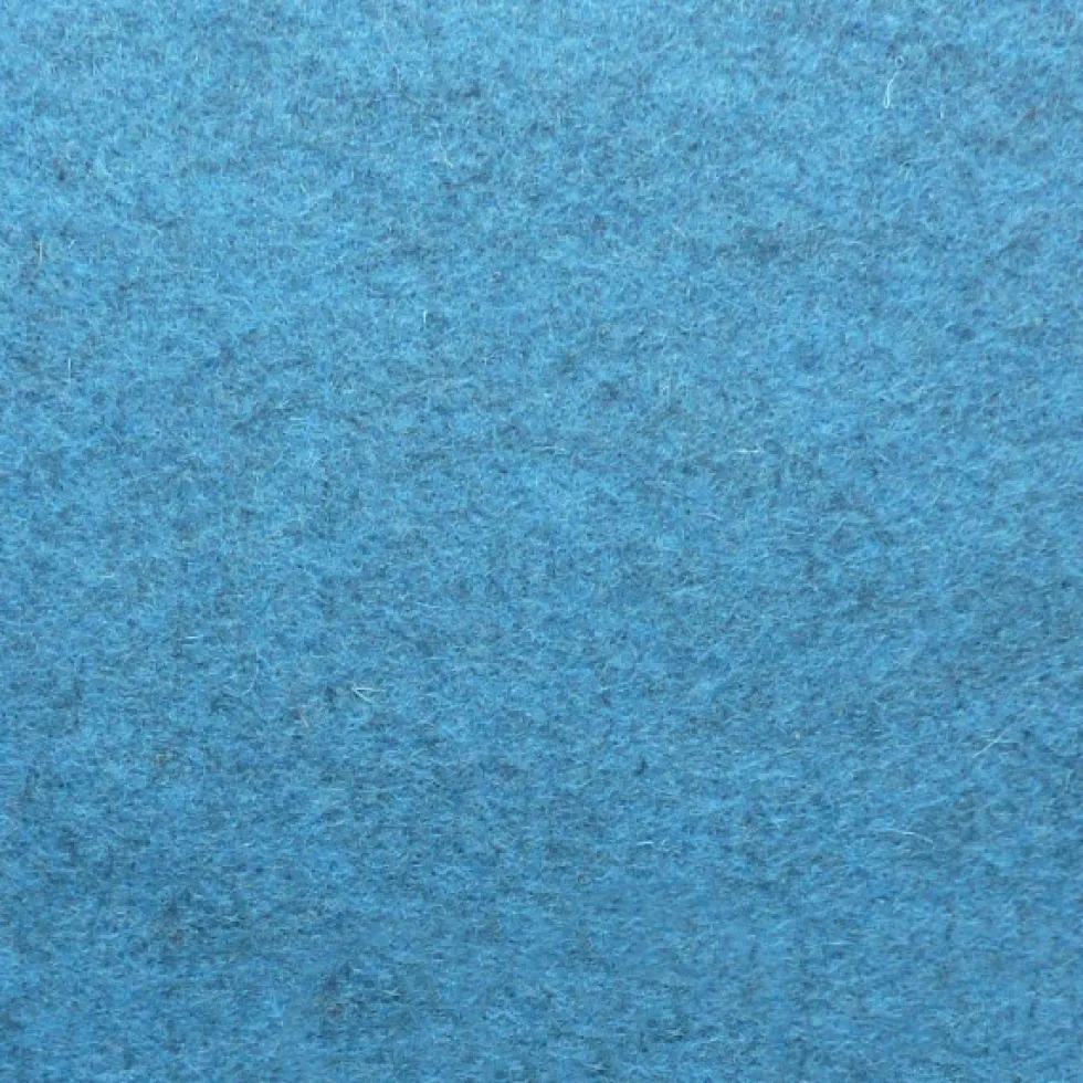 Filc wełniany A4 - melanżowy, lazurowy błękit, 1 mm