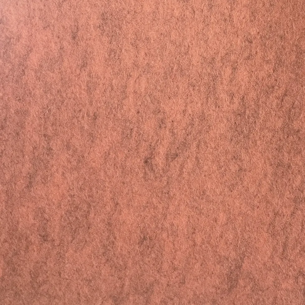 Filc wełniany A4 - melanżowy, łososiowy róż, 1 mm