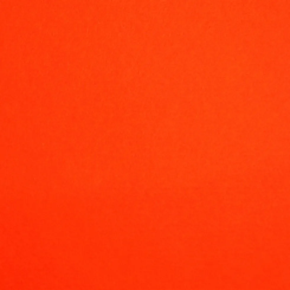 Filc wełniany A4 - pomarańczowa czerwień, 1 mm