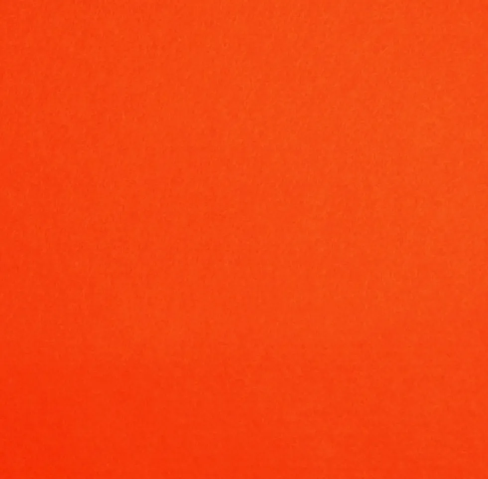 Filc wełniany A4 - pomarańczowy, 1 mm