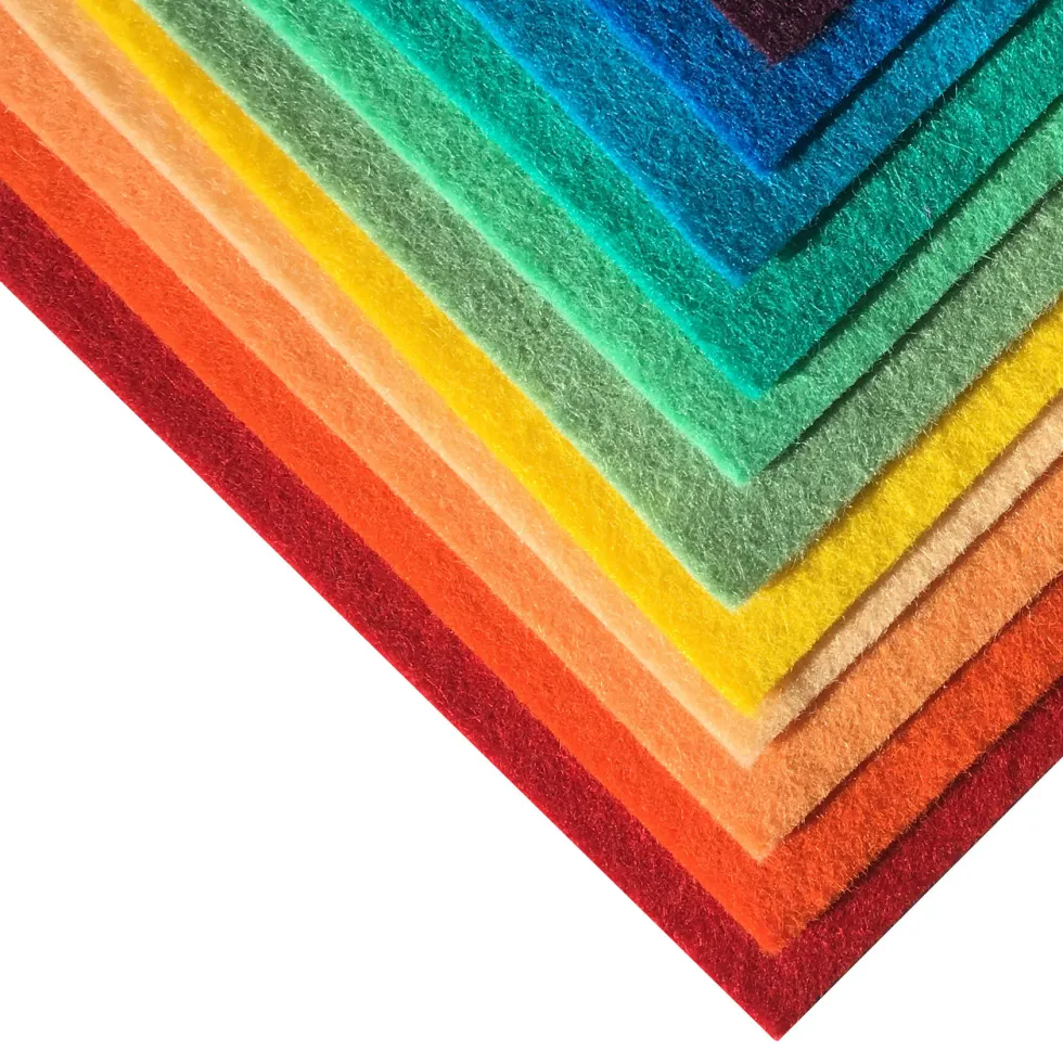 Filc wełniany A4 - żółty kukurydziany, 1 mm