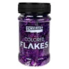 Folia do złoceń w płatkach Colored Flakes - Pentart - ciemnofioletowa, 100 ml