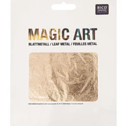 Folia do złoceń w płatkach Magic Art - Rico Design - złota, 25 szt.