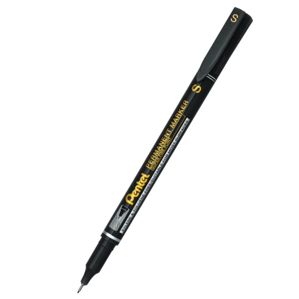 Foliopis marker permanentny NFS 410 - Pentel - czarny, 0,4 mm