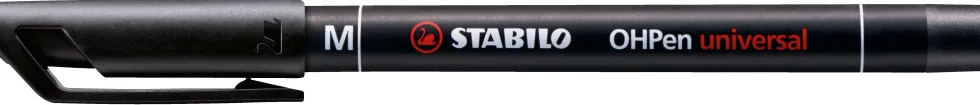Foliopis permanentny OHPen - Stabilo - czarny, M