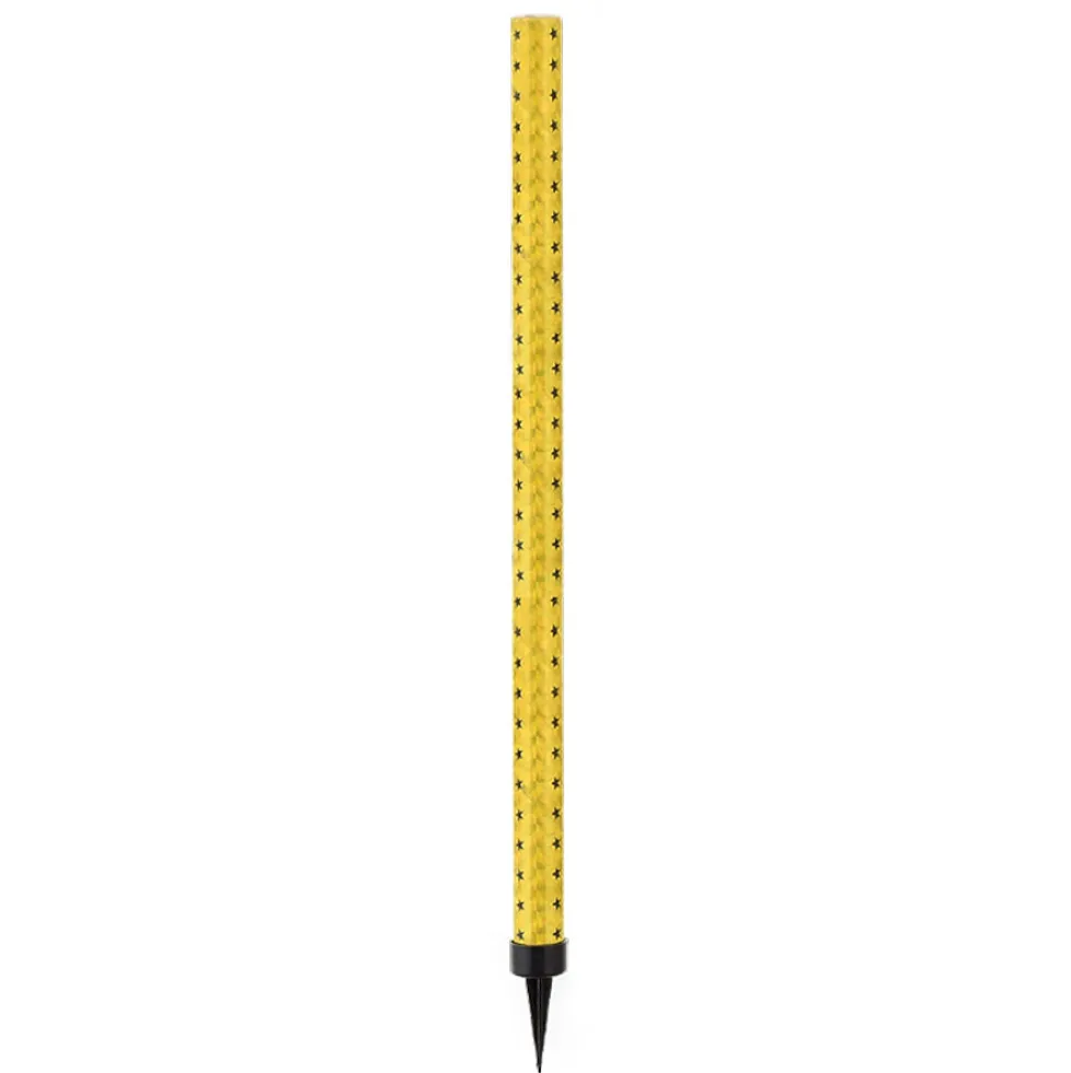 Fontanna tortowa w gwiazdki - złota, 25 cm
