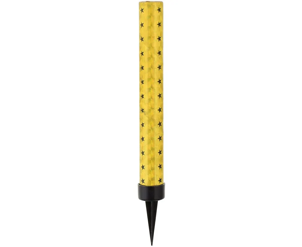 Fontanna tortowa w gwiazdki - złota, 12 cm