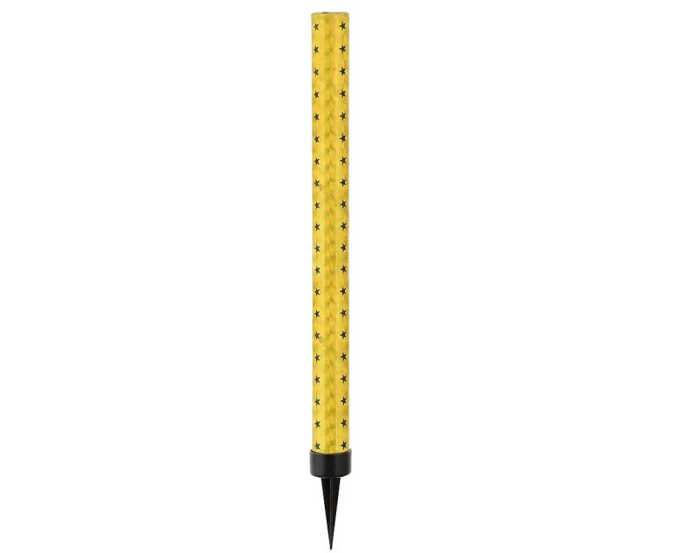 Fontanna tortowa w gwiazdki - złota, 18 cm