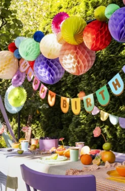 Girlanda Happy Birthday - 12 x 163 cm