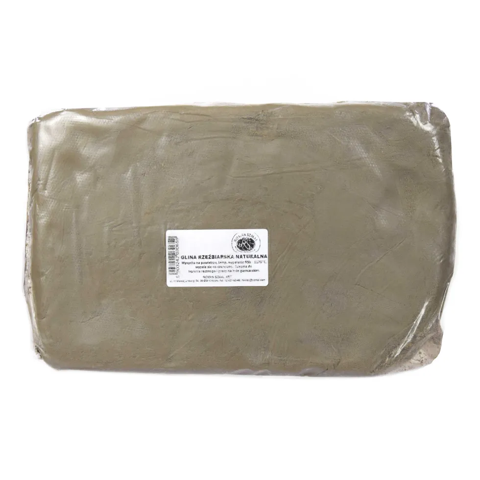 Glina rzeźbiarska naturalna - Roman Szmal - 3 kg
