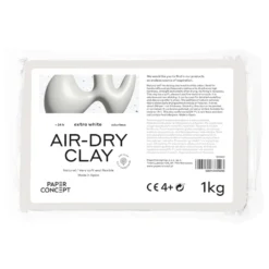 Glinka samoutwardzalna Air-Dry Clay - PaperConcept - Extra White 1 kg
