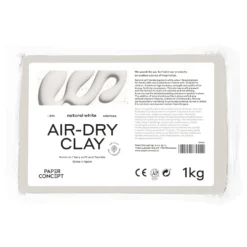 Glinka samoutwardzalna Air-Dry Clay - PaperConcept - Natural White 1 kg