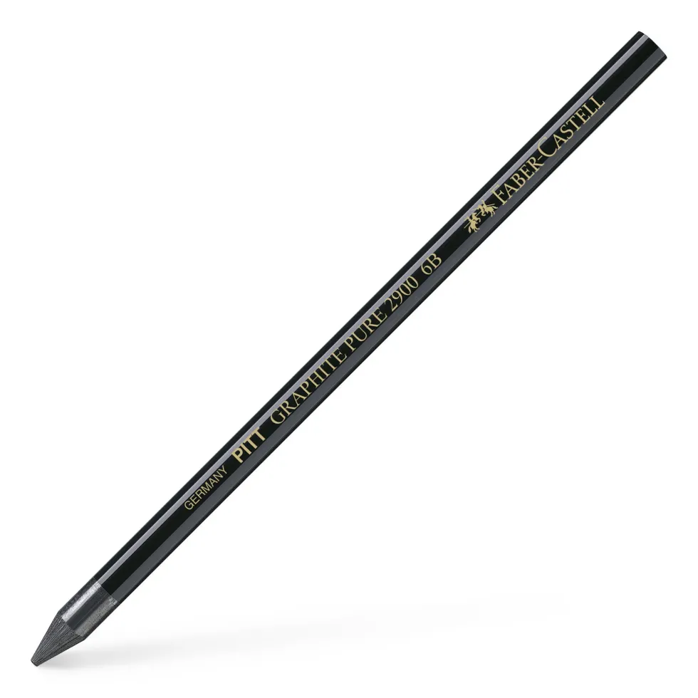 Grafit bezdrzewny Pitt Graphite Pure 2900 - Faber-Castell - 6B