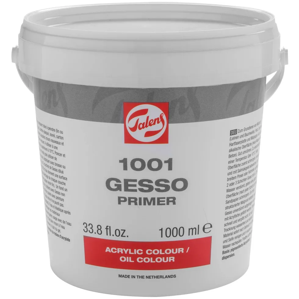 Grunt malarski podkład Gesso - Talens - biały 1000 ml