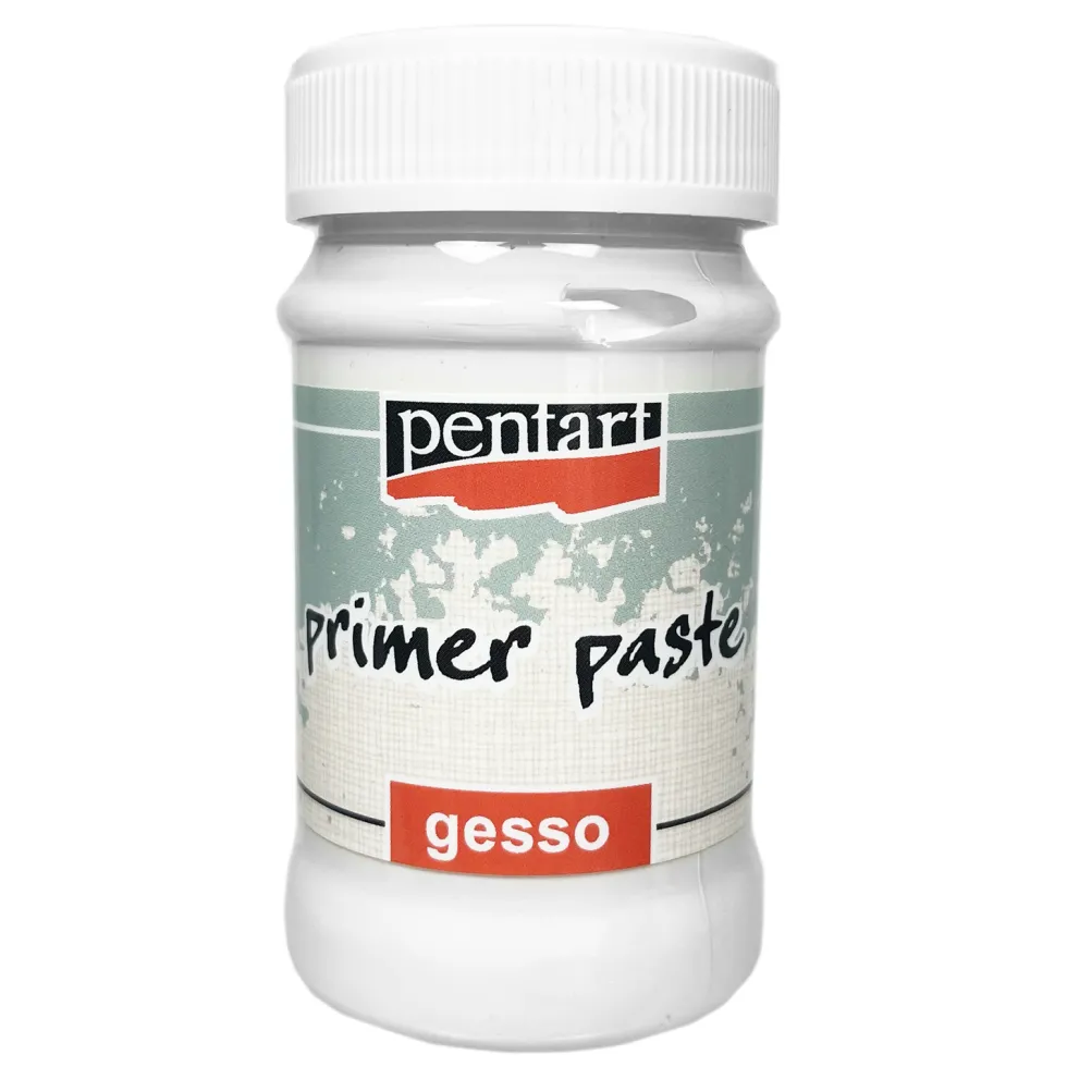 Grunt, podkład Primer Paste Gesso - Pentart - biały, 100 ml