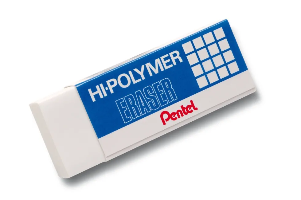 Gumka do ścierania, ołówkowa Hi-Polymer - Pentel - średnia