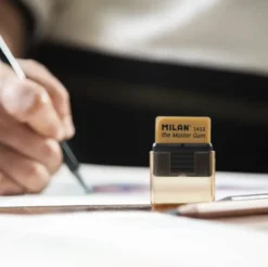 Gumka ołówkowa Master Gum w etui - Milan - kremowa