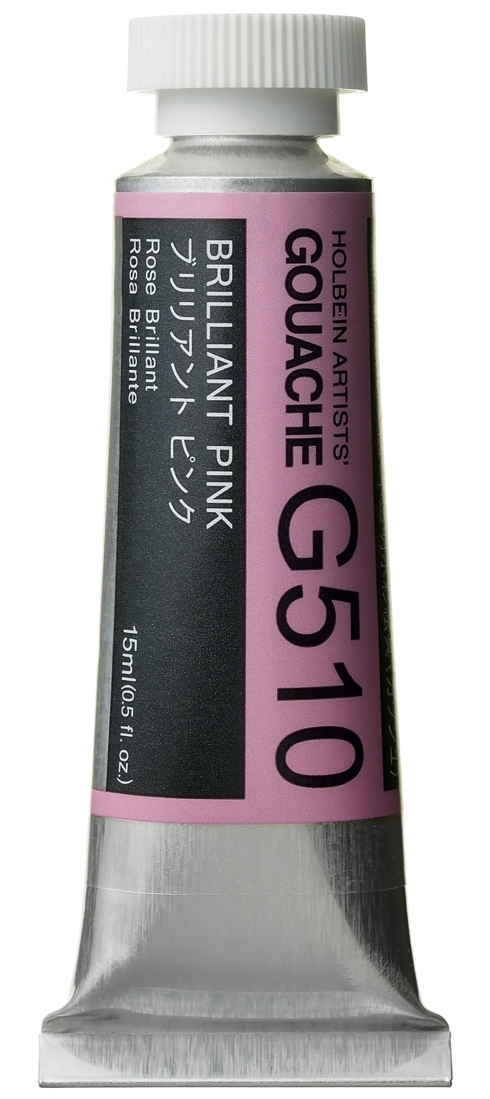 Gwasz Artists’ Gouache - Holbein - Brilliant Pink, 15 ml