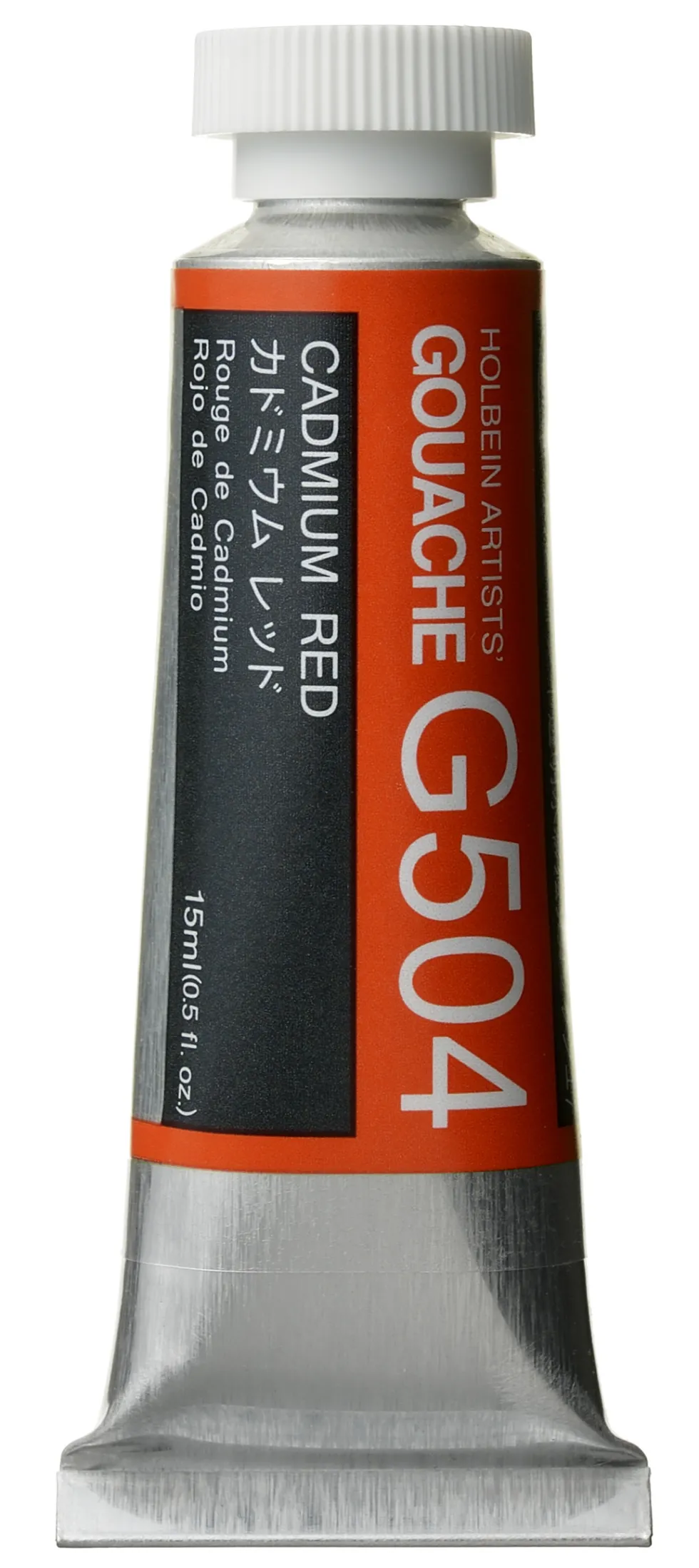 Gwasz Artists’ Gouache - Holbein - Cadmium Red, 15 ml