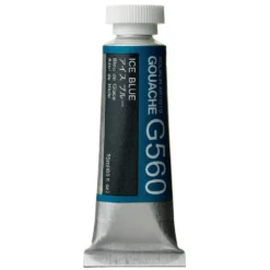 Gwasz Artists’ Gouache - Holbein - Ice Blue, 15 ml