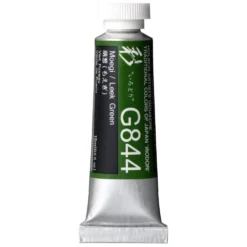 Gwasz Artists’ Gouache Irodori - Holbein - Leek Green, 15 ml