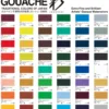 Gwasz Artists’ Gouache Irodori - Holbein - Russet Brown, 15 ml