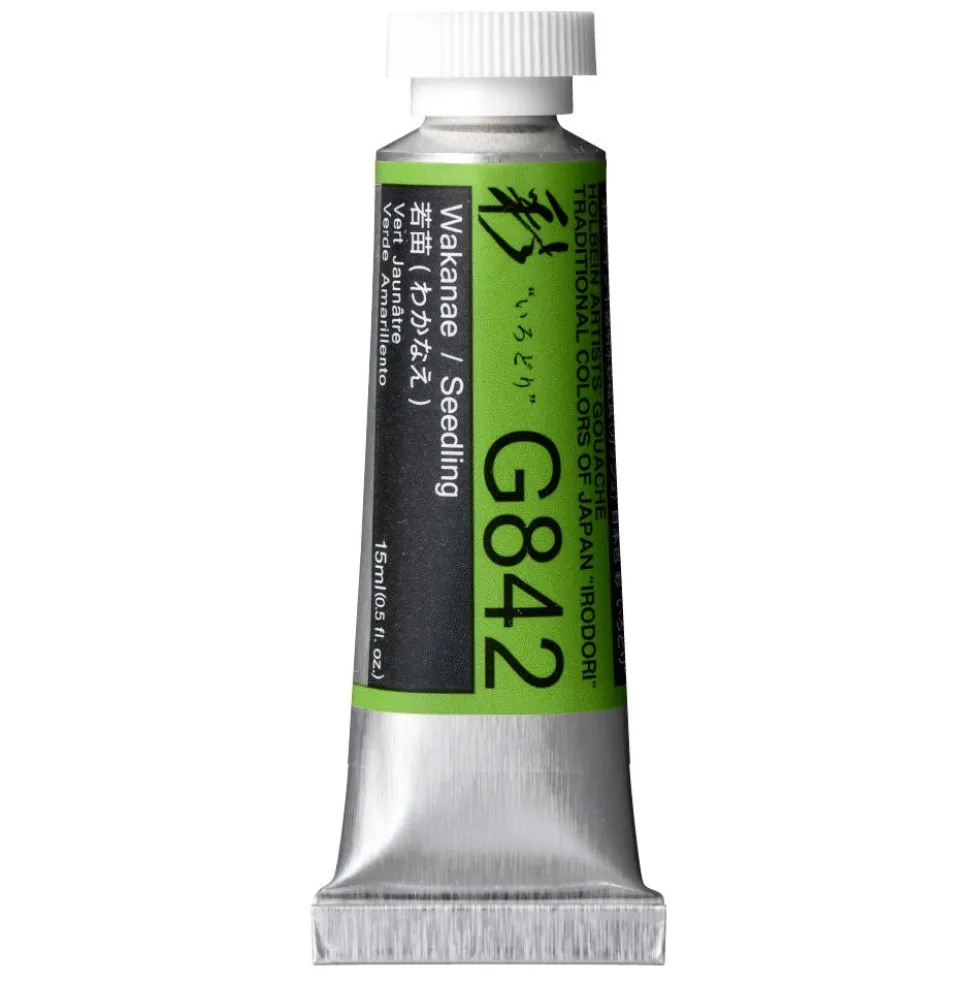 Gwasz Artists’ Gouache Irodori - Holbein - Seedling, 15 ml