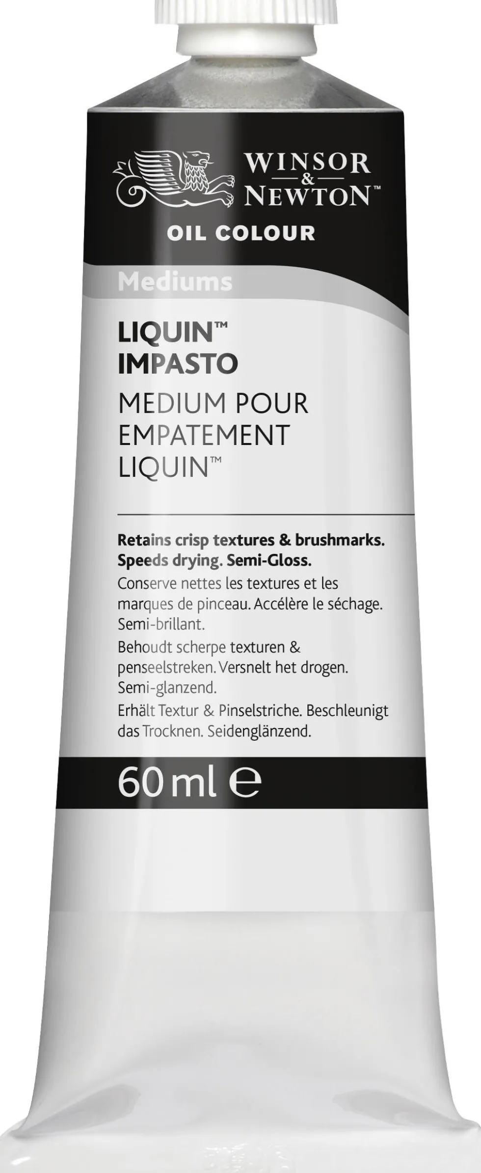 Impasto do farb olejnych Liquin Impasto - Winsor & Newton - 60 ml