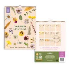 Kalendarz ścienny 2027 - Good Tuesday - Garden Botanicals A4