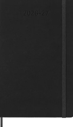 Kalendarz dzienny 2026/2027 L - Moleskine - Black