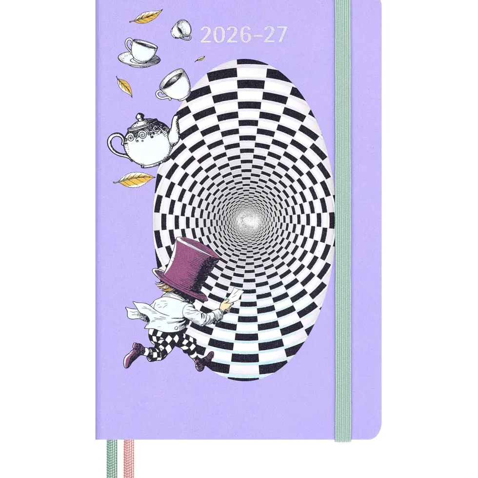 Kalendarz tygodniowy Alice's Adventures in Wonderland 2026/2027 L - Moleskine