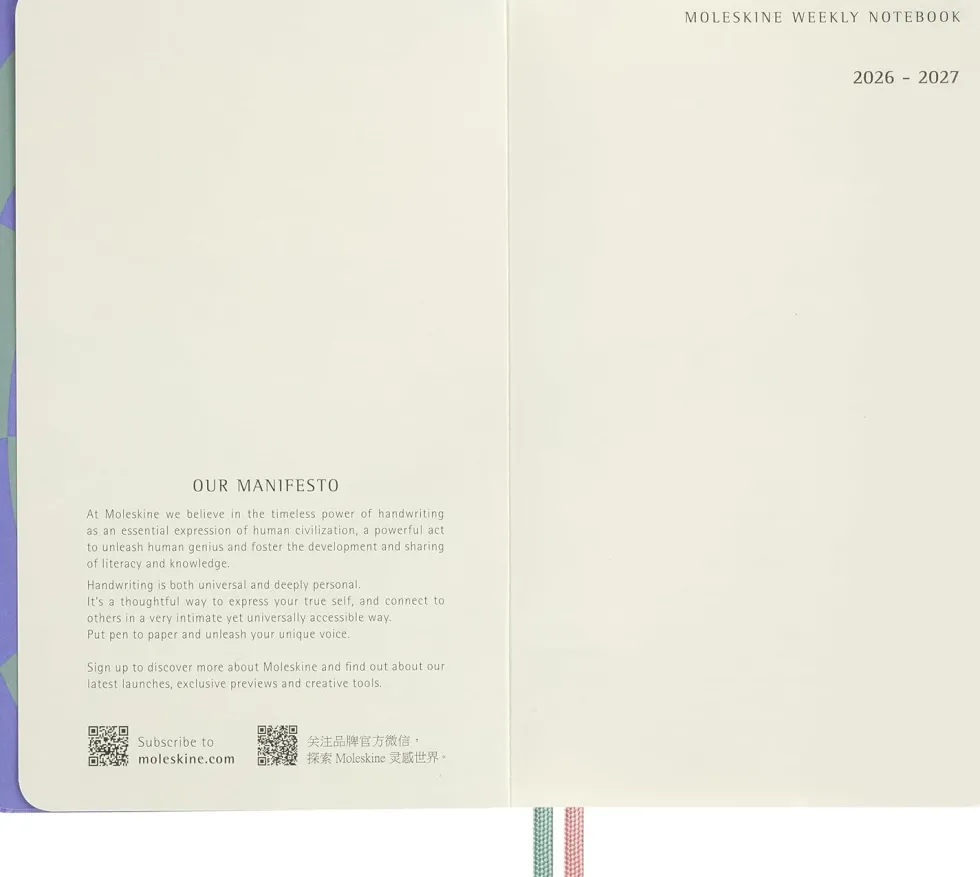 Kalendarz tygodniowy Alice's Adventures in Wonderland 2026/2027 L - Moleskine