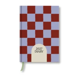 Kalendarz tygodniowy 2027 - Good Tuesday - Blue Berry Check