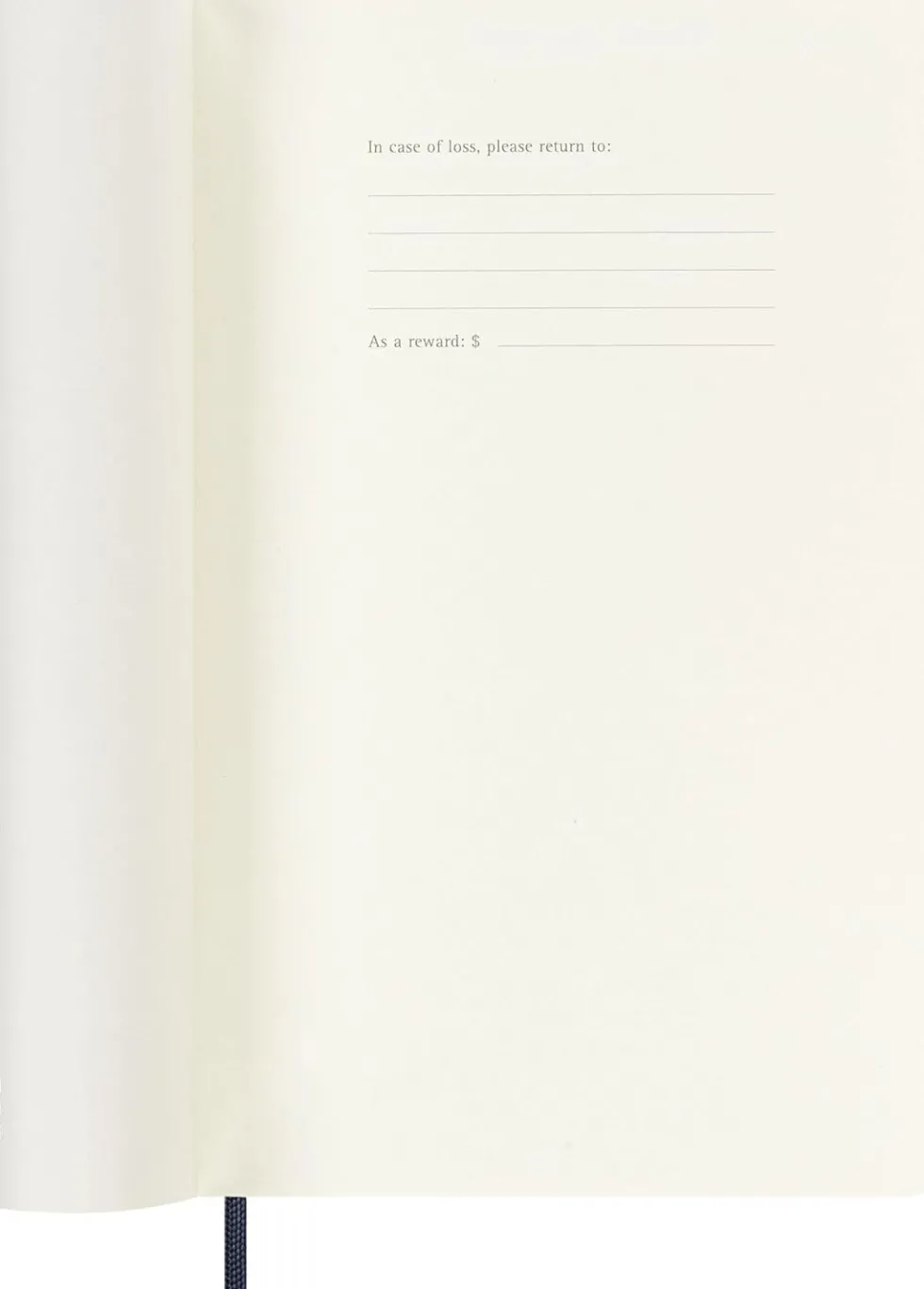 Kalendarz tygodniowy 2026/2027 L - Moleskine - Sapphire Blue