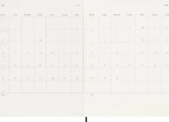 Kalendarz tygodniowy 2026/2027 XL - Moleskine - Black