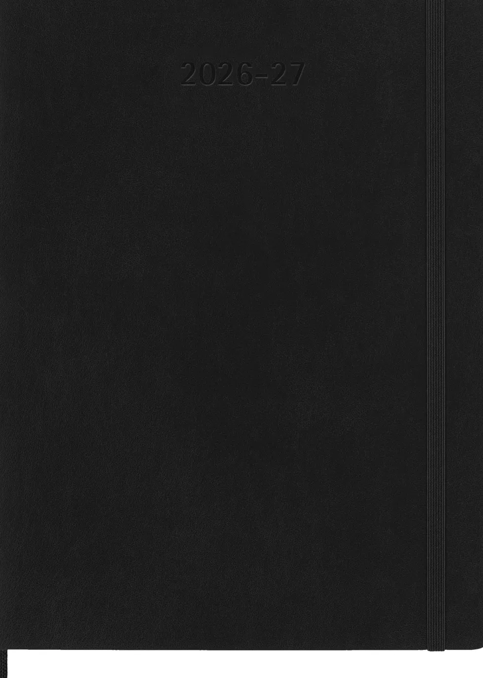 Kalendarz tygodniowy 2026/2027 XL - Moleskine - Black