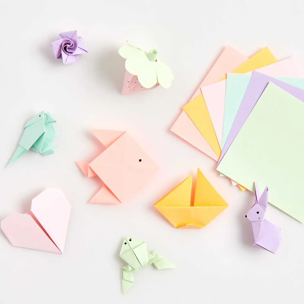 Karteczki Memo Box - Paper Poetry - pastelowe, 5 x 5 cm, 120 szt.