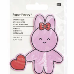 Karteczki samoprzylepne Bunny 8,6 x 9,3 cm - Paper Poetry - 25 szt.