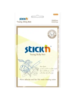 Karteczki samoprzylepne przezroczyste Stick'N - 101 x 150 mm, 30 szt.