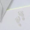 Kartka okolicznościowa A6 - Gmund - Icon Baby Footprint