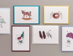 Kartka okolicznościowa A6 - Gmund - Illustration Bon Appétit