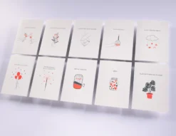 Kartka okolicznościowa A6 - Gmund - Letterpress² Merci