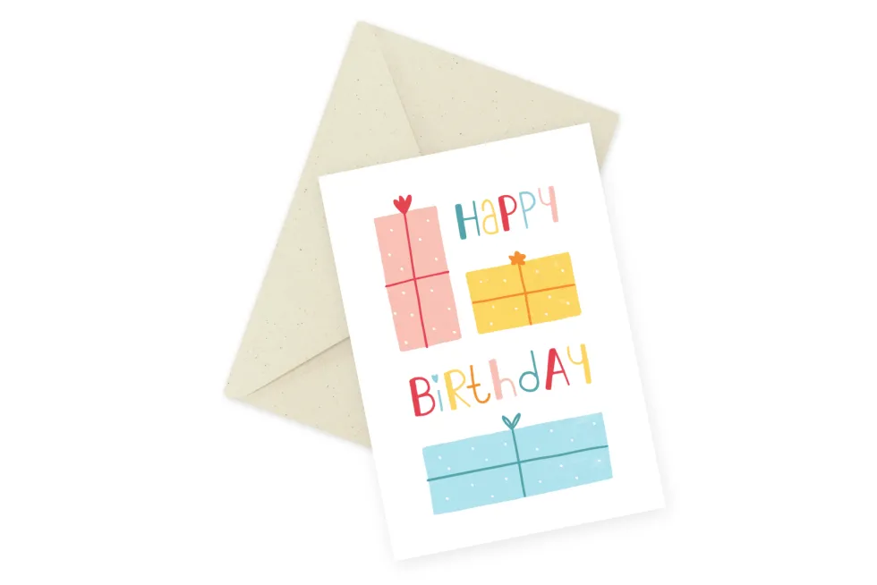 Kartka okolicznościowa - Eökke - Happy Birthday