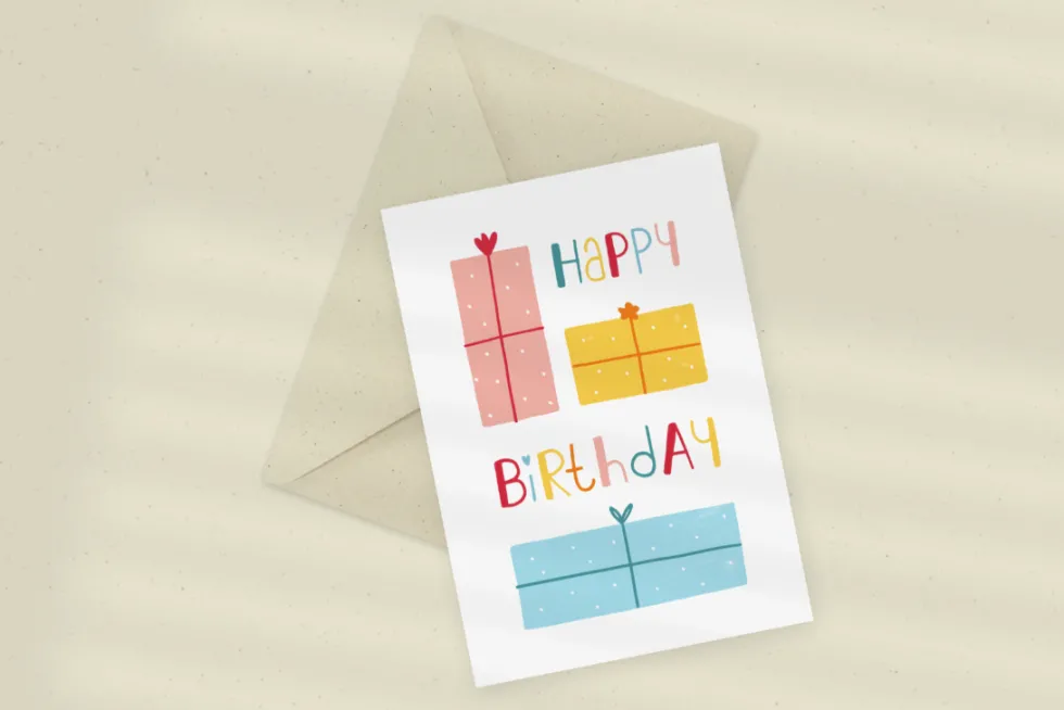 Kartka okolicznościowa - Eökke - Happy Birthday